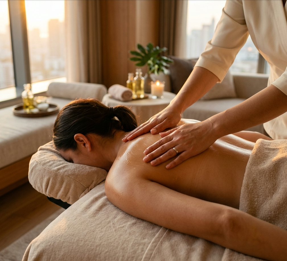 Relaxing Spa Atmosphere